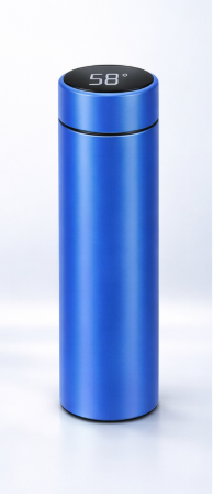 Botella térmica inteligente de 500 ml con pantalla de temperatura